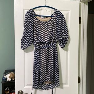 Size M polyester mix ladies dress